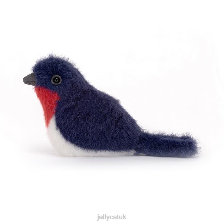 Jellycat Toy V248Z105 Birdling Swallow Blue