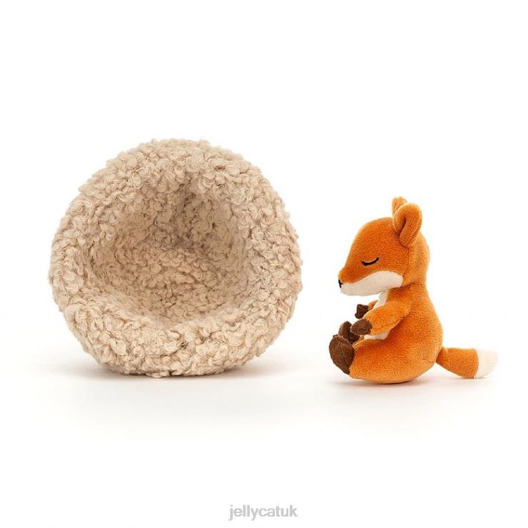 Jellycat Toy V248Z127 Hibernating Bunny Beige