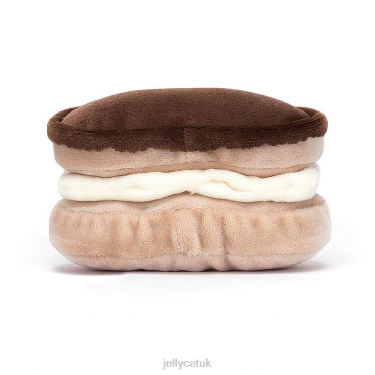 Jellycat Toy V248Z133 Pretty Patisserie Eclair Brown