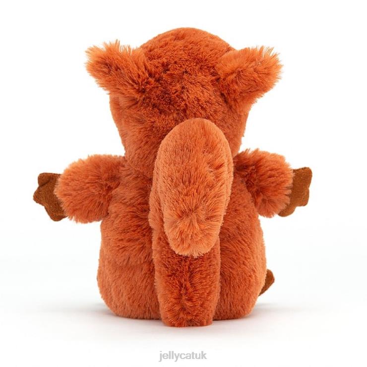 Jellycat Toy V248Z234 Nippit Owl Grey