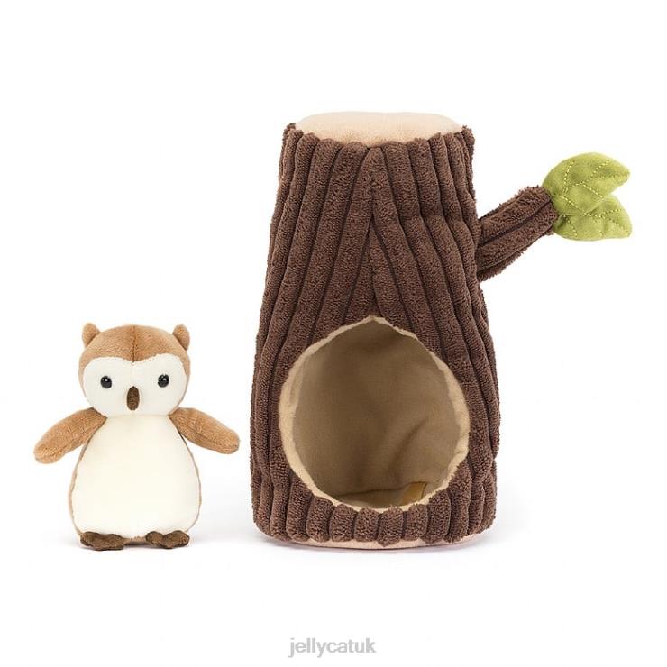 Jellycat Toy V248Z308 Forest Fauna Bear Brown