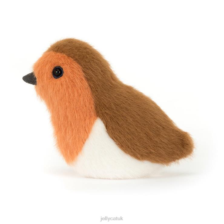Jellycat Toy V248Z40 Birdling Robin Multi-colour
