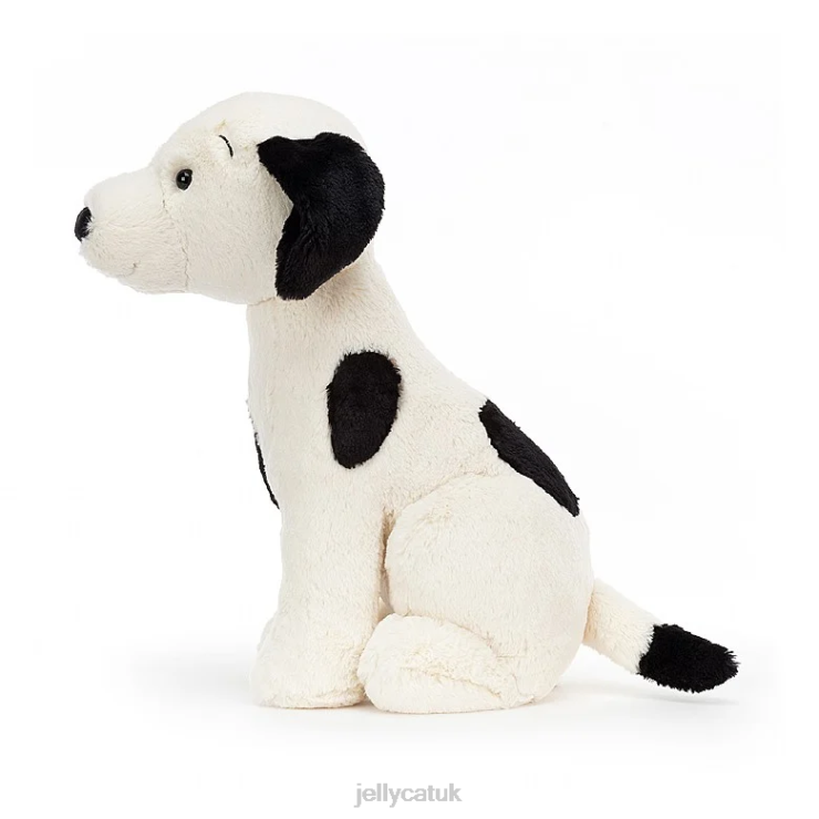 Jellycat Toy V248Z440 Harper Pup Black  Cream