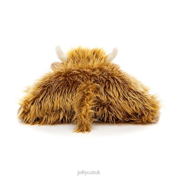 Jellycat Toy V248Z549 Truffles Highland Cow Brown