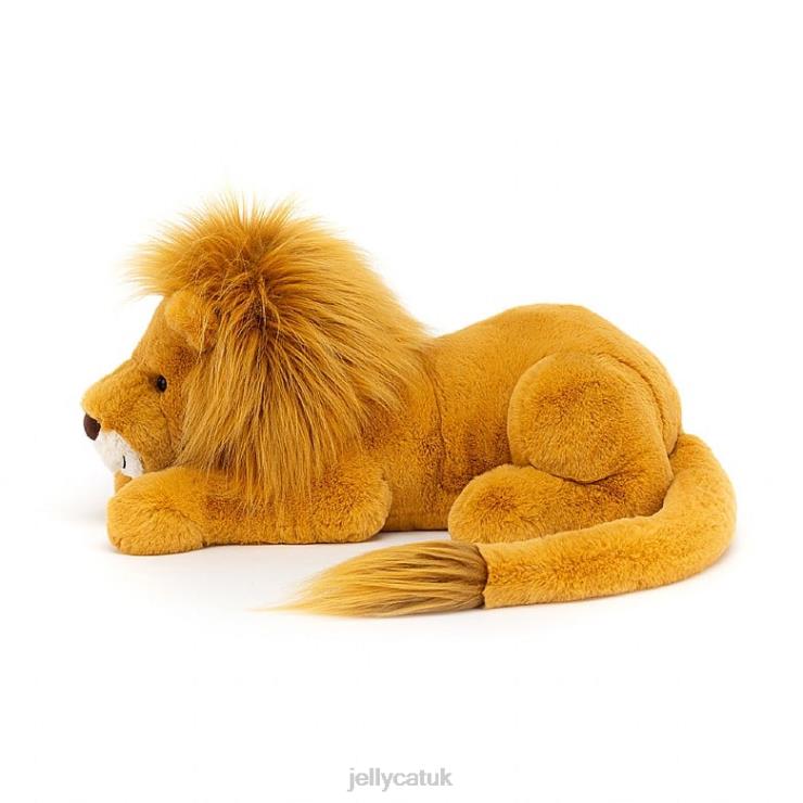 Jellycat Toy V248Z568 Louie Lion Orange