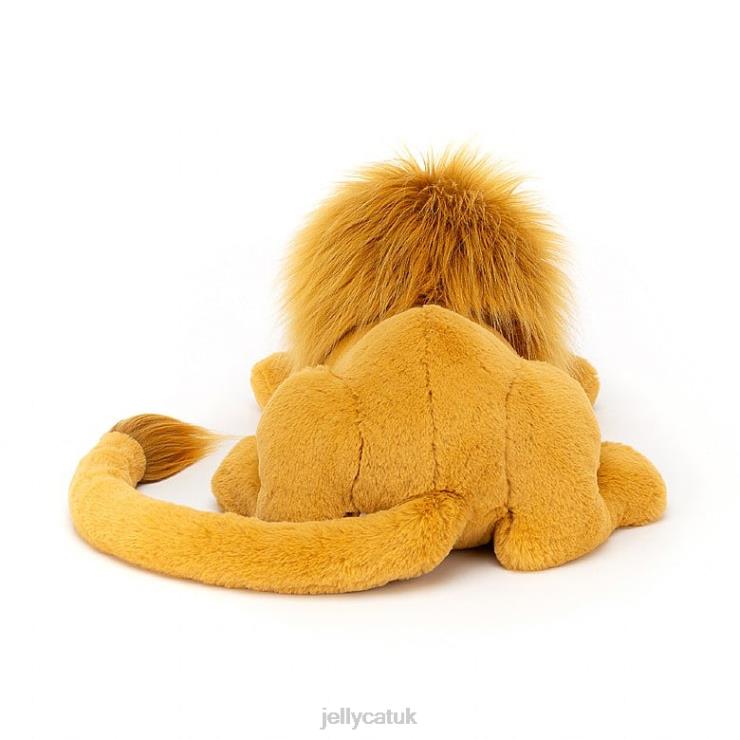 Jellycat Toy V248Z568 Louie Lion Orange