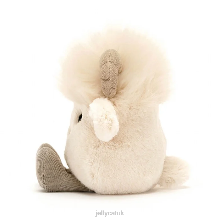 Jellycat Toy V248Z82 Amuseabean Highland Cow Brown