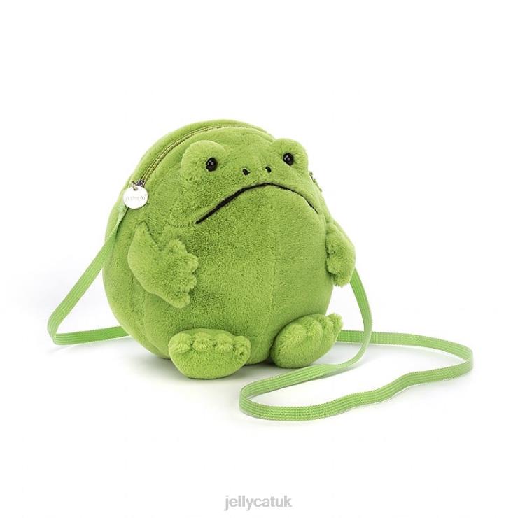 Jellycat Bag V248Z118 Ricky Rain Frog Bag Green