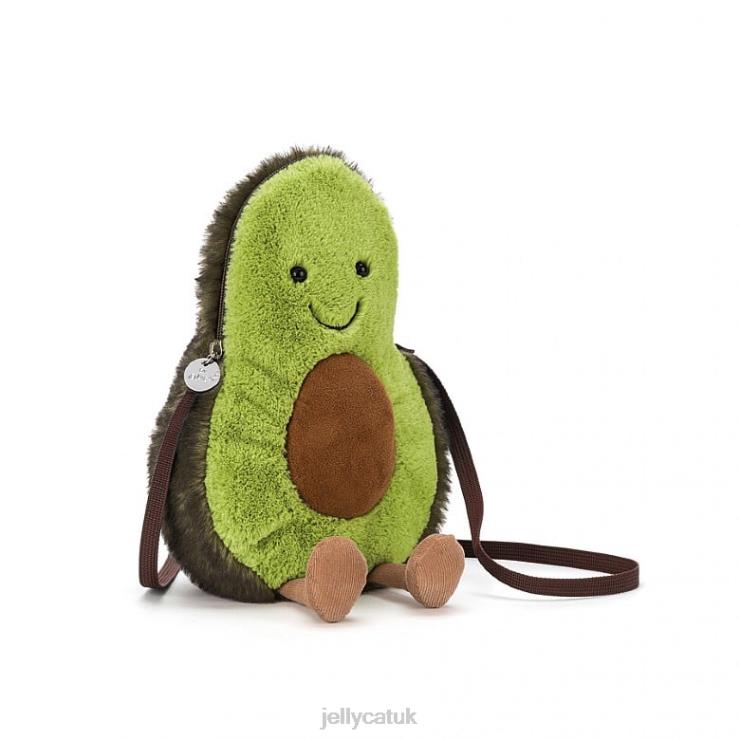 Jellycat Bag V248Z157 Amuseable Avocado Bag Green