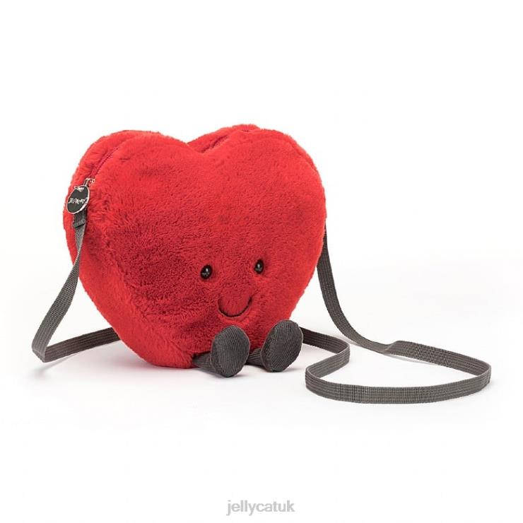 Jellycat Bag V248Z230 Amuseable Heart Bag Red