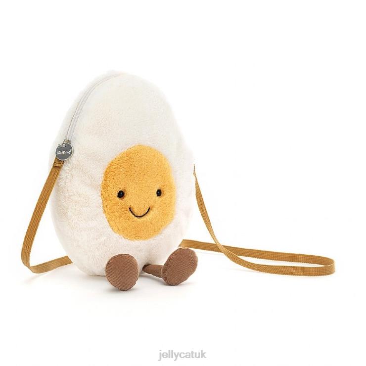 Jellycat Bag V248Z99 Amuseable Happy Boiled Egg Bag Cream