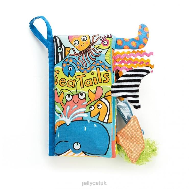 Jellycat Book V248Z753 Sea Tails Book Multi-colour