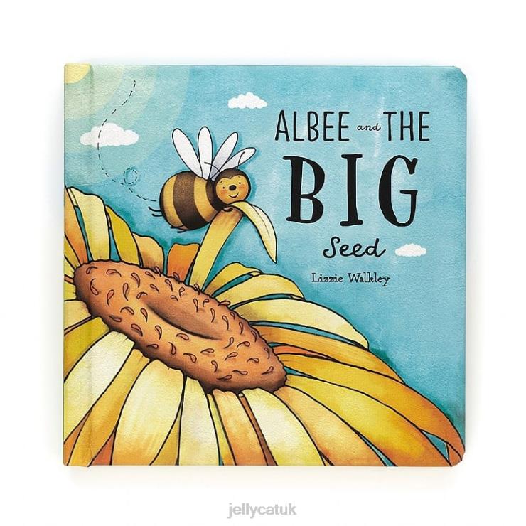 Jellycat Book V248Z782 Albee And The Big Seed Book Multi-colour