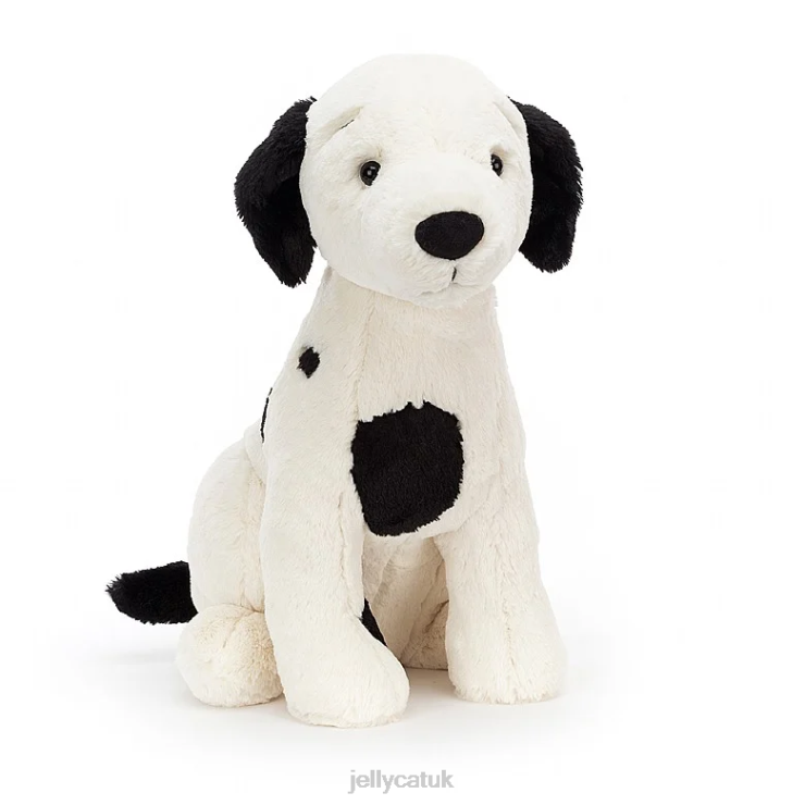 Jellycat Toy V248Z440 Harper Pup Black & Cream
