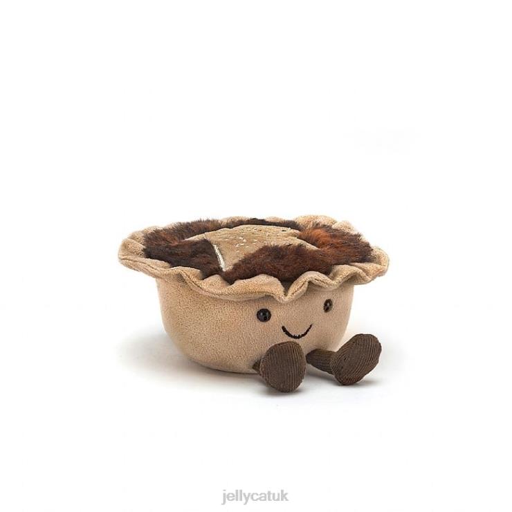 Jellycat Toy V248Z54 Amuseable Mince Pie Tan