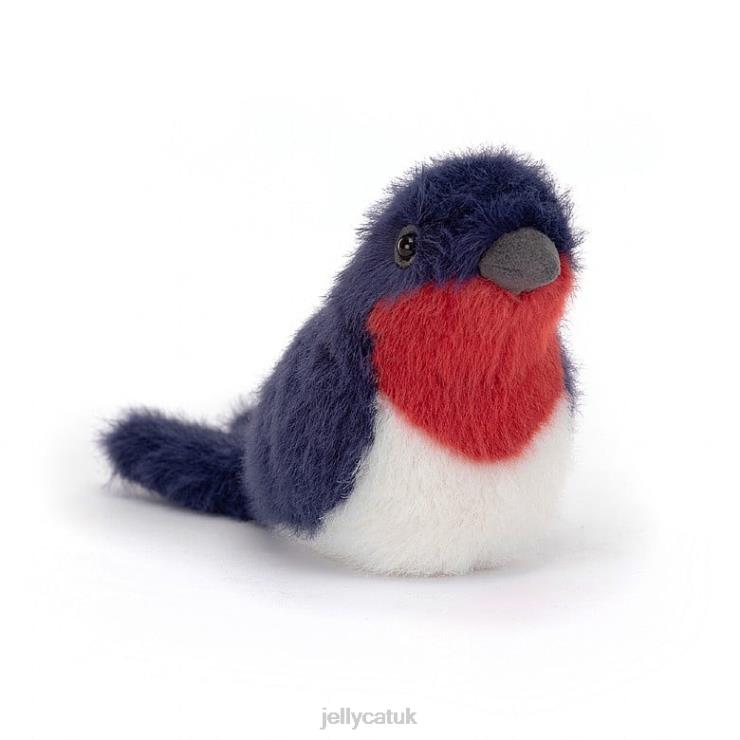Jellycat Toy V248Z105 Birdling Swallow Blue