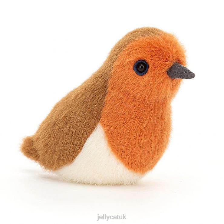 Jellycat Toy V248Z40 Birdling Robin Multi-colour