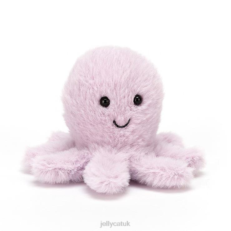 Jellycat Toy V248Z623 Fluffy Octopus Purple